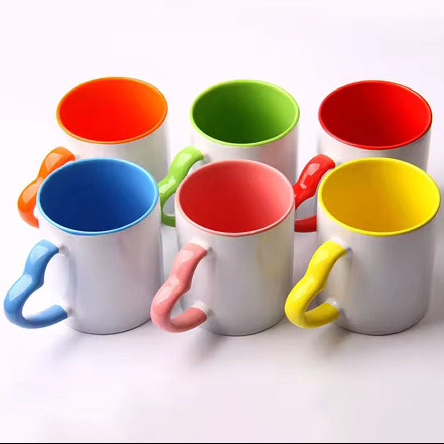 Personalized DTF Mug | Custom Ceramic Coffee Cup | Gift for Kids & Adults