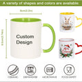 Personalized DTF Mug | Custom Ceramic Coffee Cup | Gift for Kids & Adults