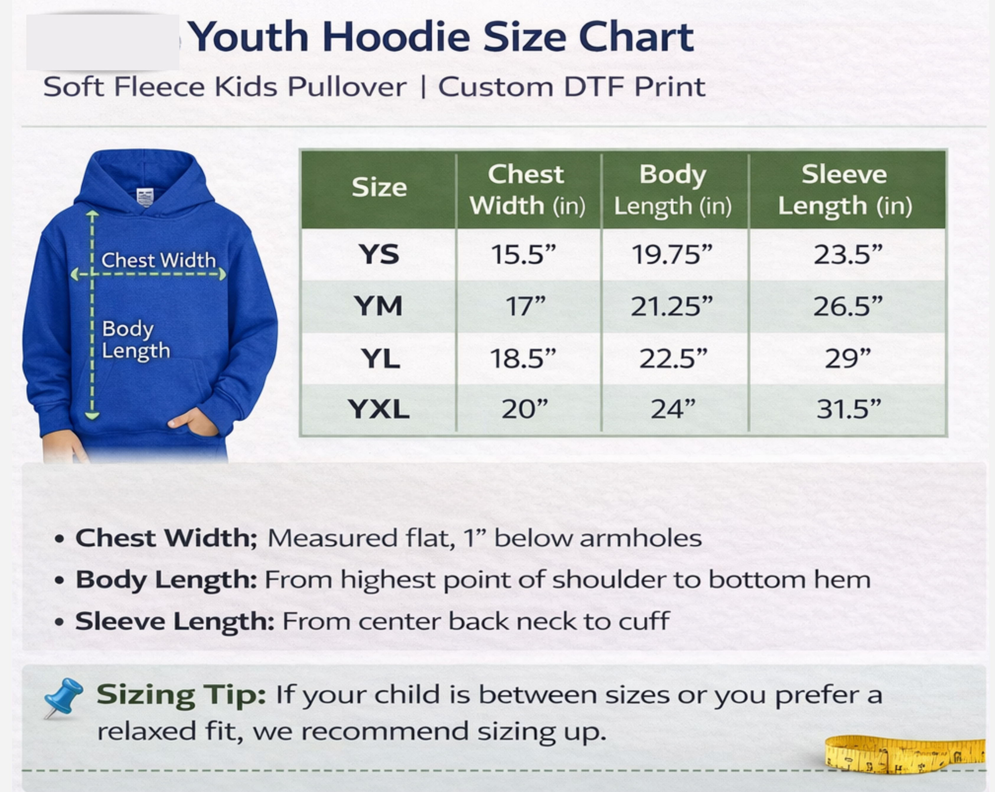 Youth Fleece Hoodie | High-Quality DTF Print | Everyday Kids Wear